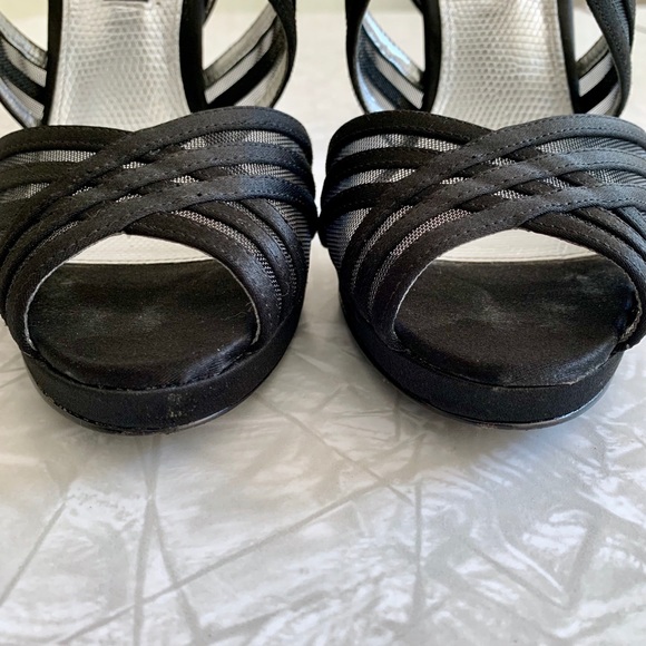 Nina New York Strappy Mesh Heels 8 - Picture 2 of 7